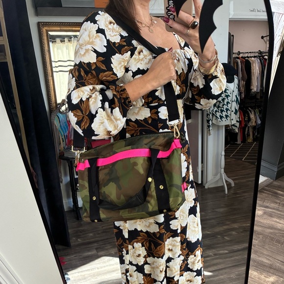 Anthropologie Andi Mini Camo Tote Bag - Picture 7 of 10